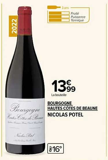 bourgogne hautes côtes de beaune nicolas potel