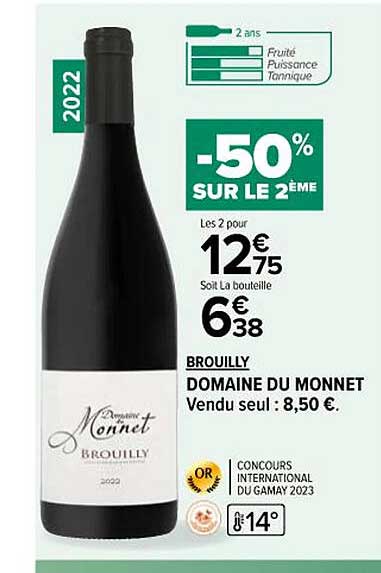 Brouilly Domaine Du Monnet