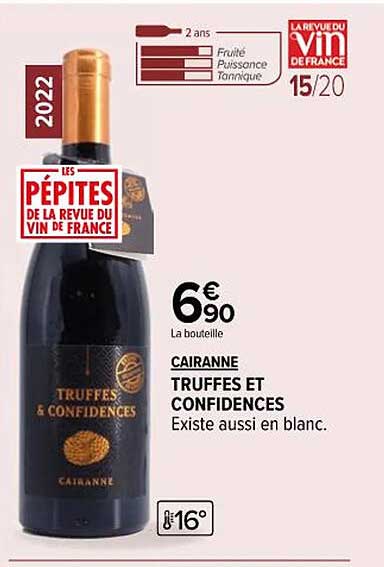 cairanne truffes et confidences