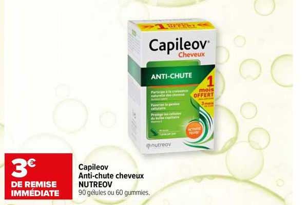 capileov anti-chute cheveux nutreov