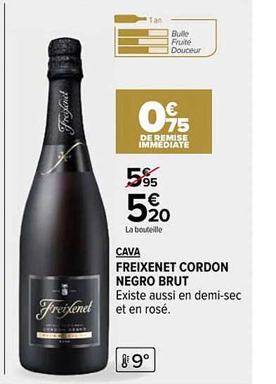 cava freixenet cordon negro brut