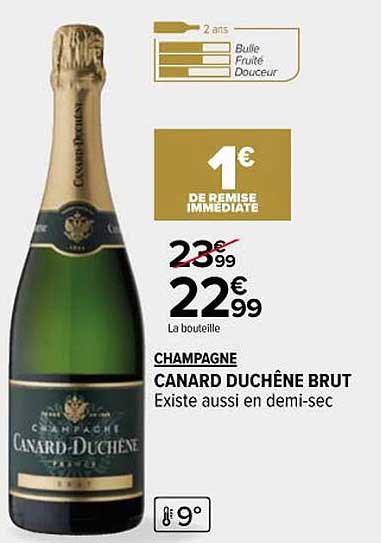 champagne canard duchêne brut