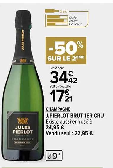 champagne j.pierlot brut 1er cru