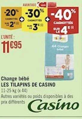 Change Bébé Les Tilapins De Casino