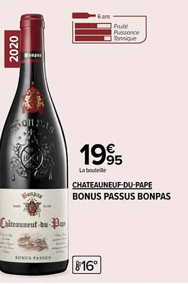 châteauneuf-du-pape bonus passus bonpas