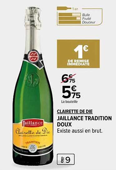 clairette de die jaillance tradition doux