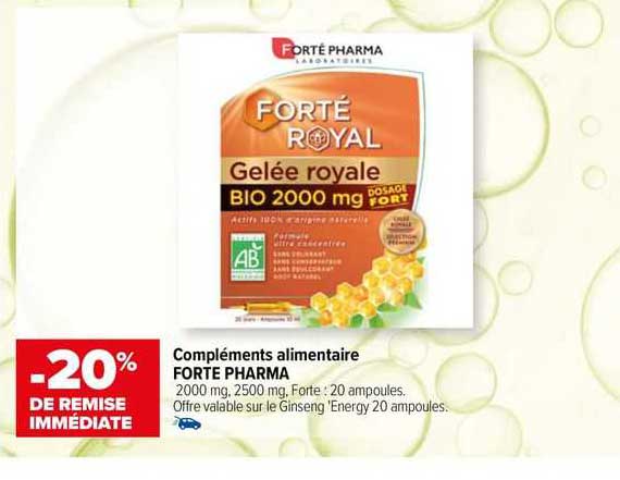 compléments alimentaire forte pharma