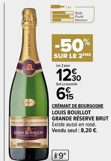 crémant de bourgogne louis bouillot grande réserve brut