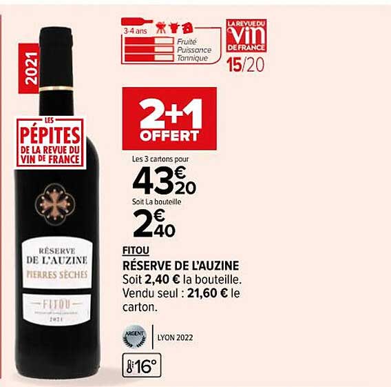 fitou réserve de l'auzine