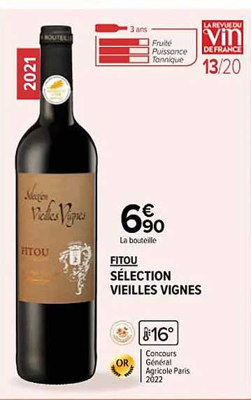 fitou sélection vieilles vignes