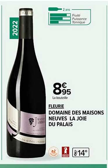 fleurie domaine des maisons neuves la joie du palais