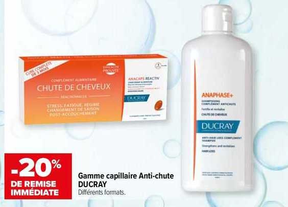 gamme capillaire anti-chute ducray