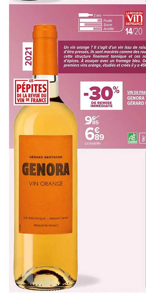 genora gérard bertrand