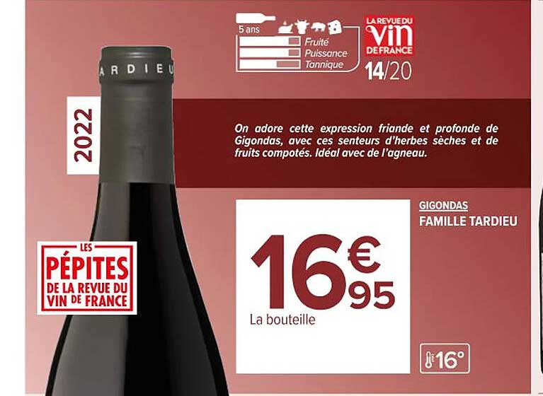 gigondas famille tardieu