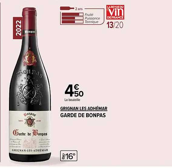 grignan les adhémar garde de bonpas