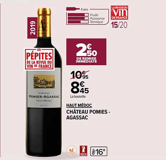 Haut Médoc Château Pomies - Agassac