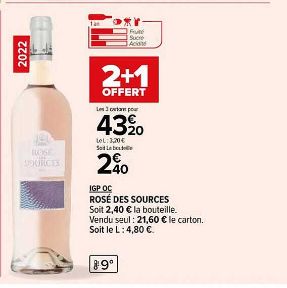 igp oc rosé des sources