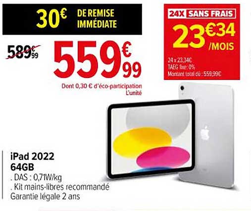 IPad 2022 64gb