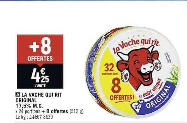 la vache qui rit original 17,5% m.g.