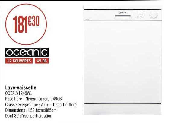 lave-vaisselle océanic