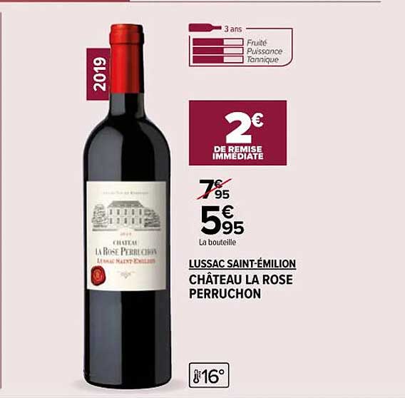 lussac saint-émilion château la rose perruchon