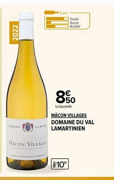 måcon villages domaine du val lamartinien
