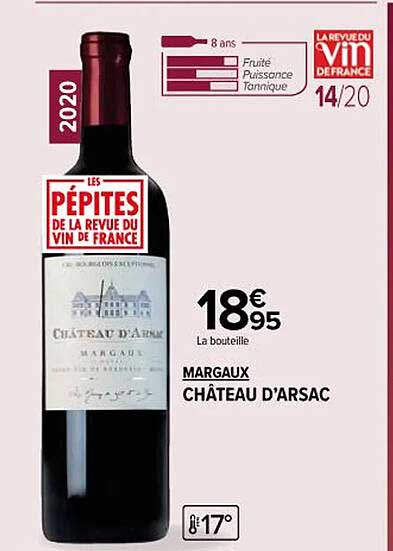 margaux château d'arsac