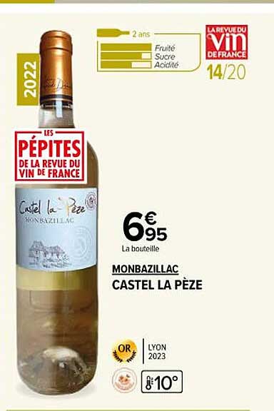 monbazillac castel la pèze