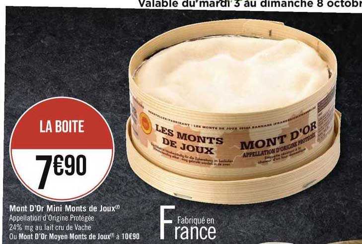 mont d'or mini monts de joux