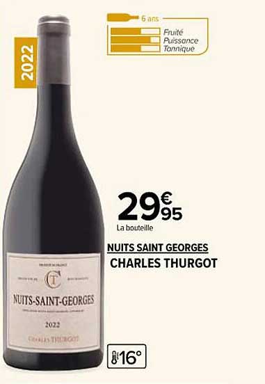 nuits saint georges charles thurgot