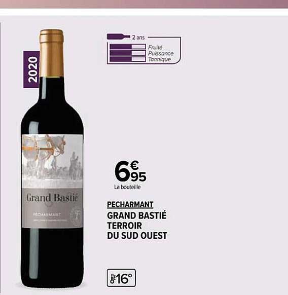 pecharmant grand bastié terroir du sud ouest