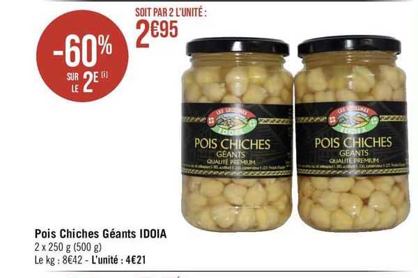 pois chiches géants idoia
