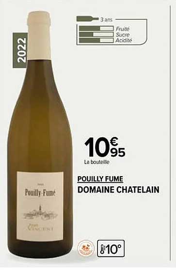 pouilly fume domaine chatelain