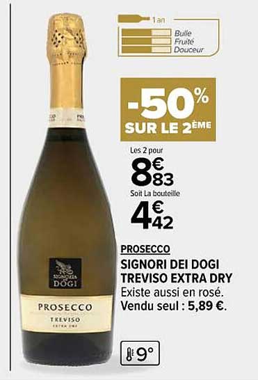 prosecco signori dei dogi treviso extra dry