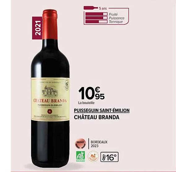 puisseguin saint-émilion château branda