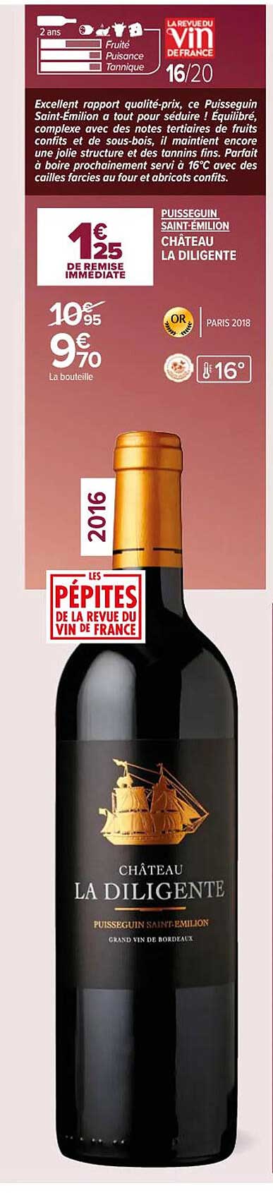 puisseguin saint-émilion château la diligente