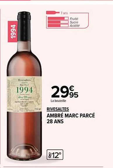 rivesaltes ambré marc parcé 28 ans
