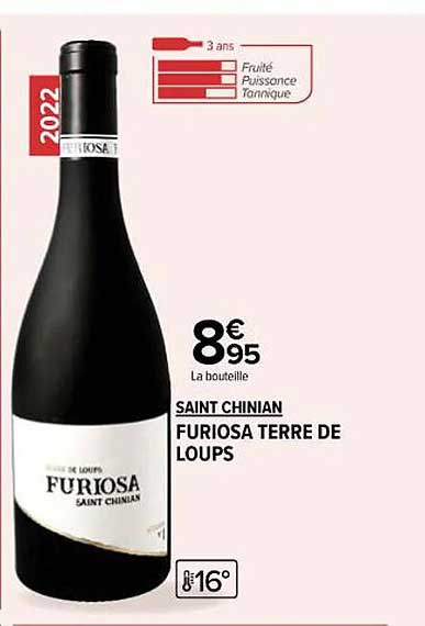 saint chinian furiosa terre de loups