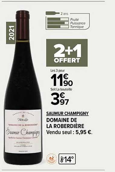 saumur champigny domaine de la roberdière