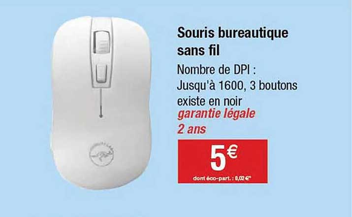 souris bureautique sans fil
