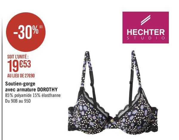 soutien-gorge avec armature dorothy