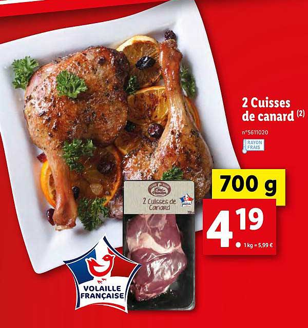 2 Cuisses De Canard