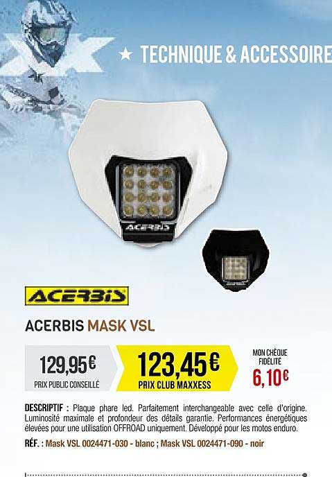 acerbis mask vsl