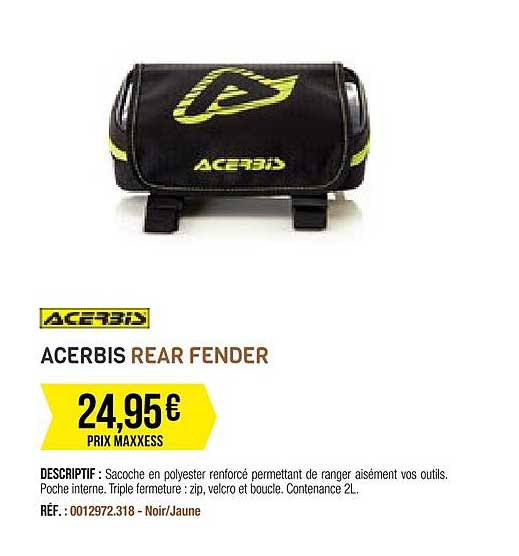 acerbis rear fender