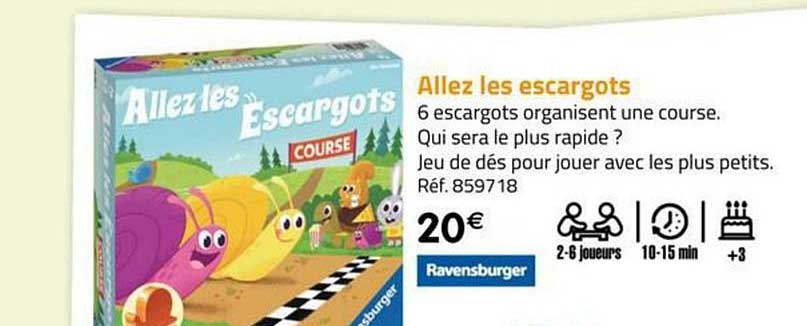 allez les escargots ravensburger
