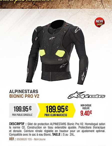 alpinestars bionic pro v2