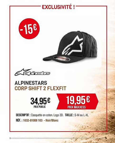 alpinestars corp shift 2 flexfit