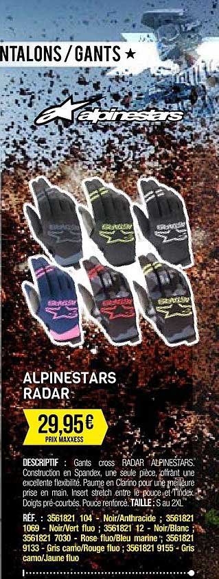 alpinestars radar