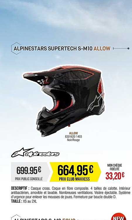 alpinestars supertech s-m10 allow