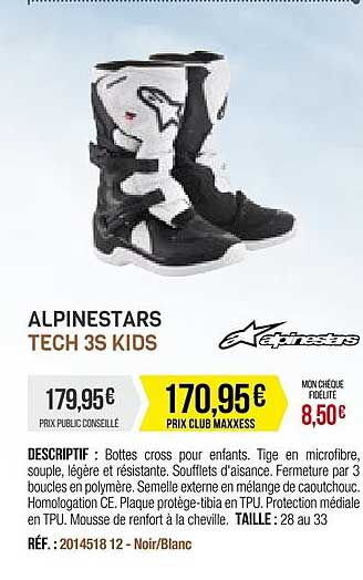 alpinestars tech 3s kids